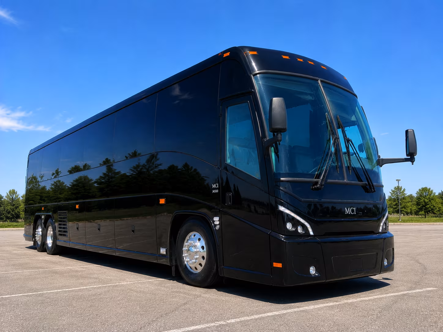 Wichita Airport Shuttle & Transportation party bus exterior