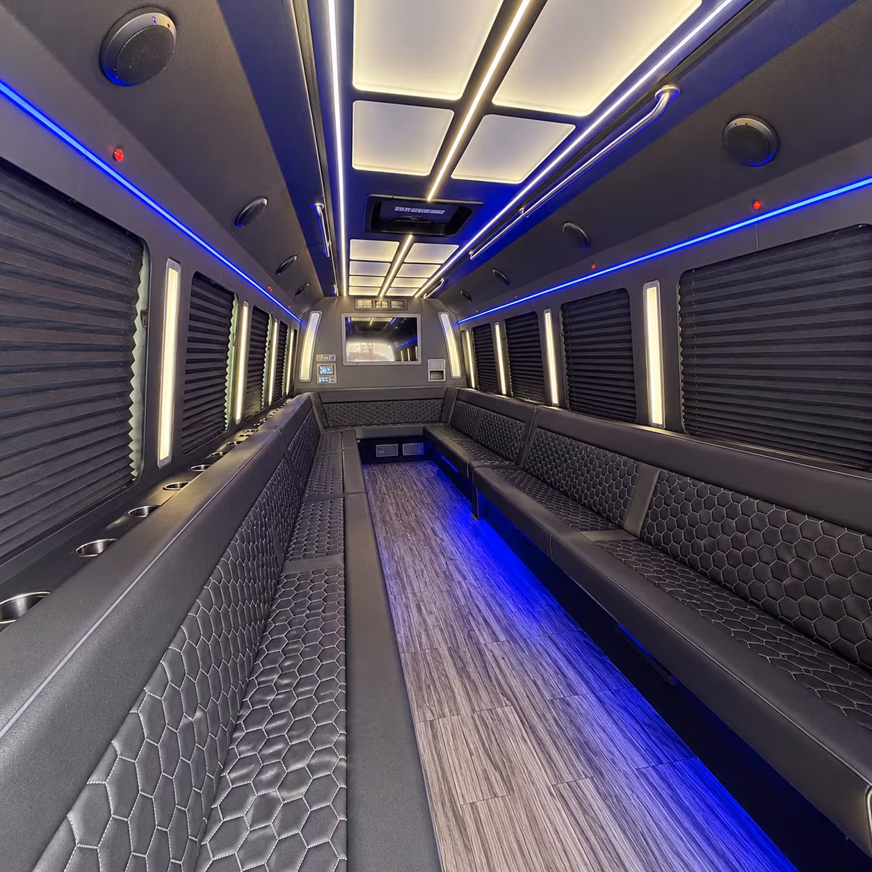 Wichita Bachelor & Bachelorette Transportation party bus exterior