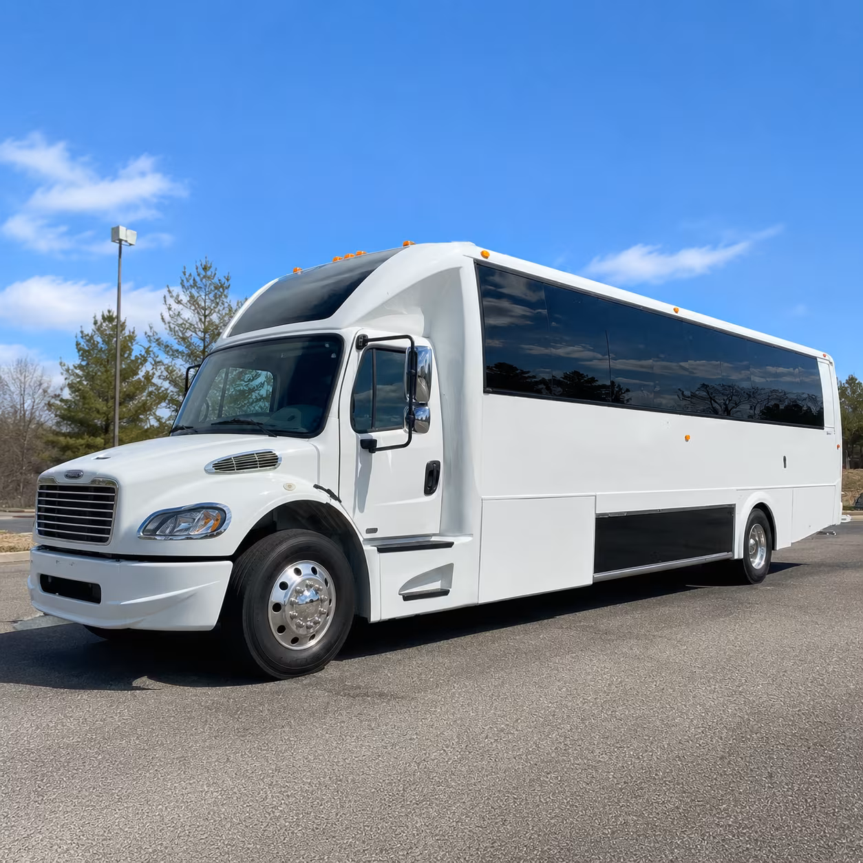 Wichita Birthday, Sweet 16, & Quinceañera Transportation party bus exterior