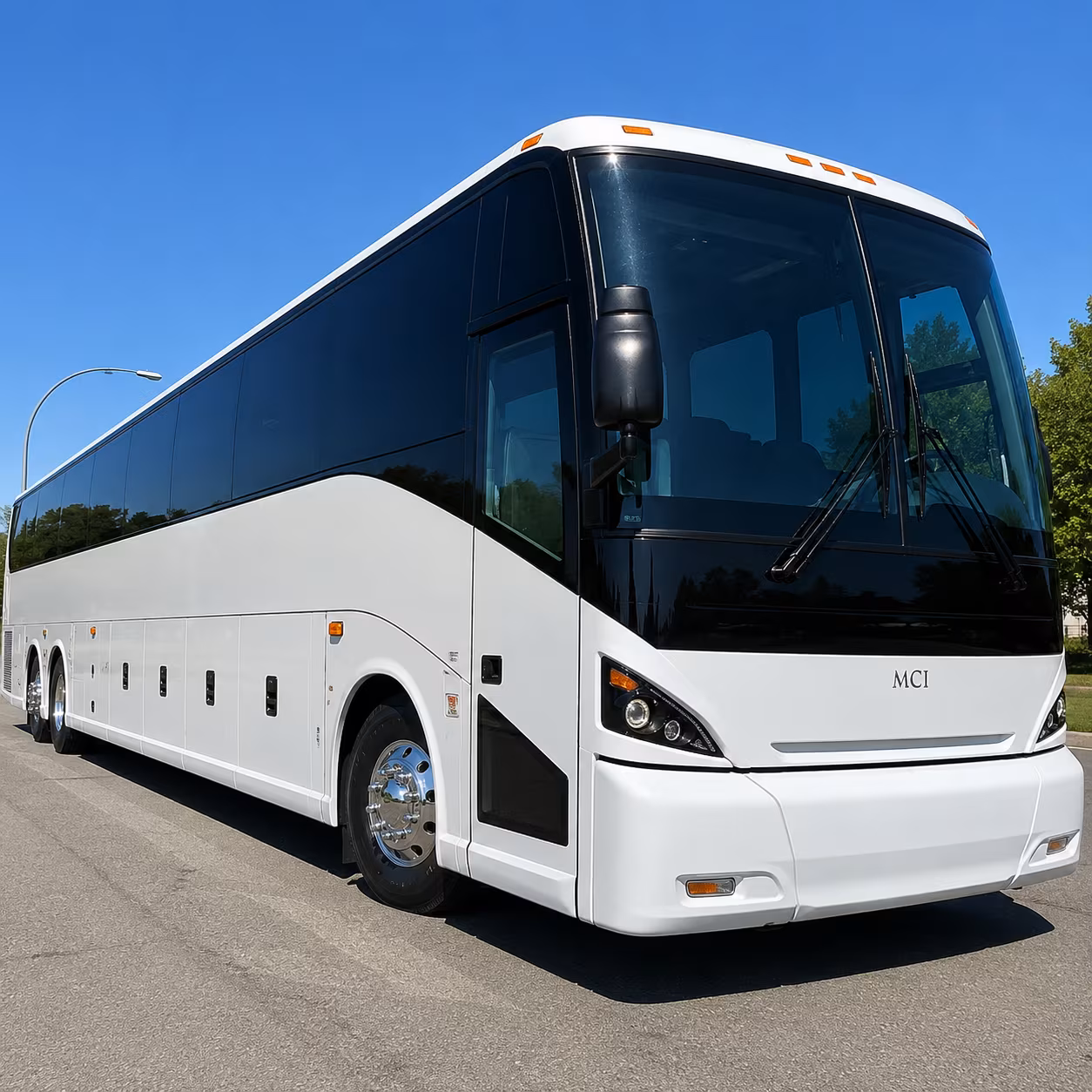 Wichita Corporate Transportation party bus exterior