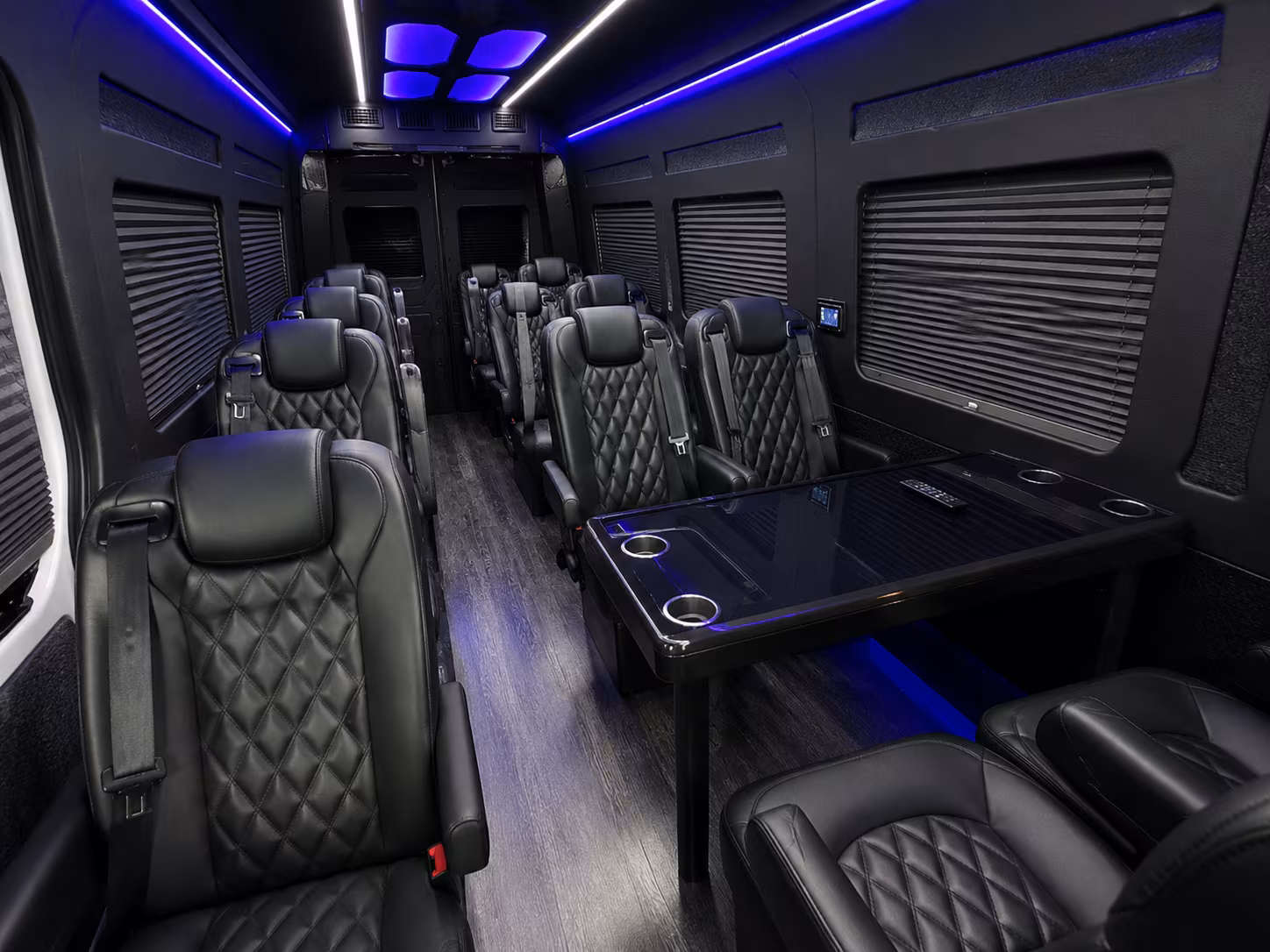 Wichita Corporate Transportation party bus exterior