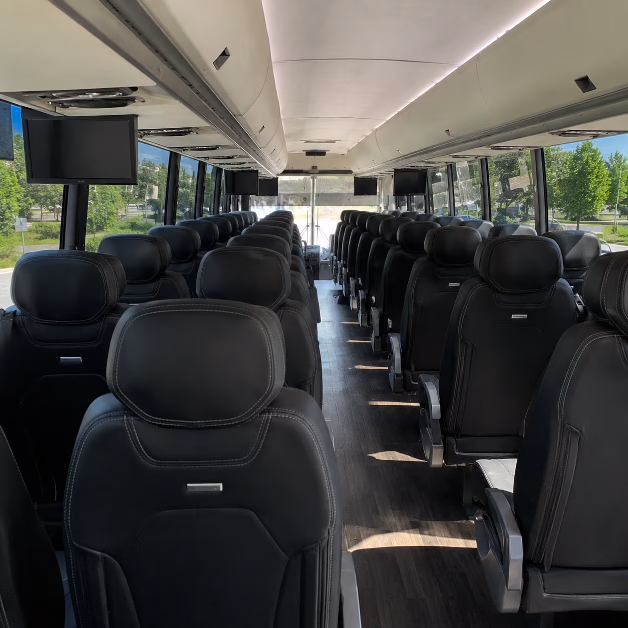 Wichita Corporate Transportation party bus exterior