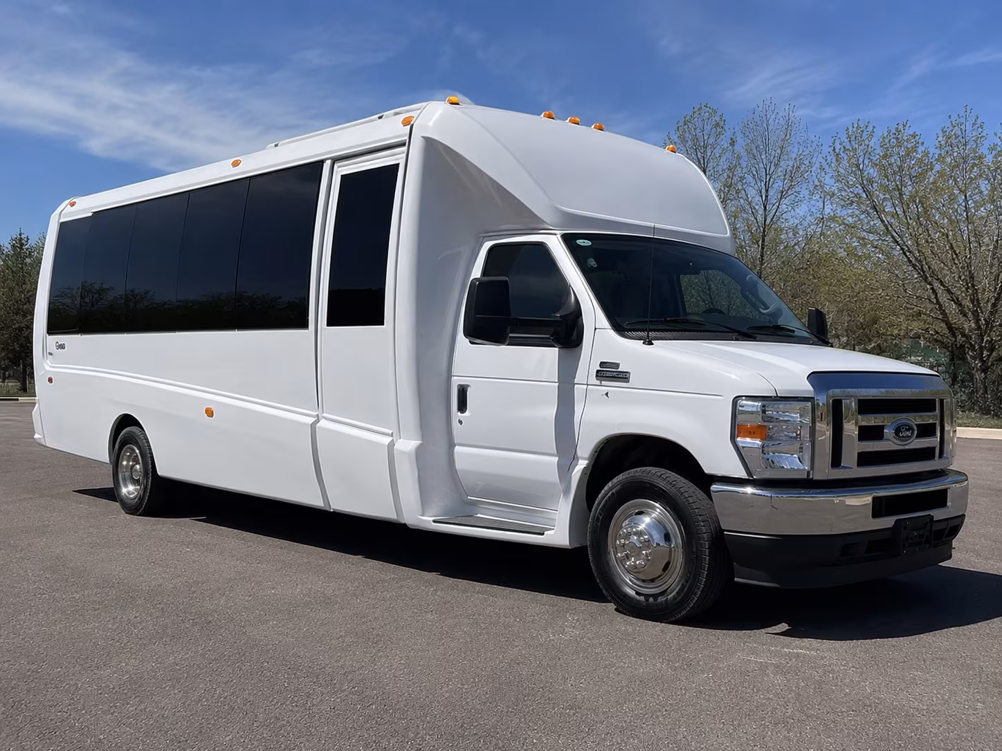 Wichita Private Event Transportation party bus exterior