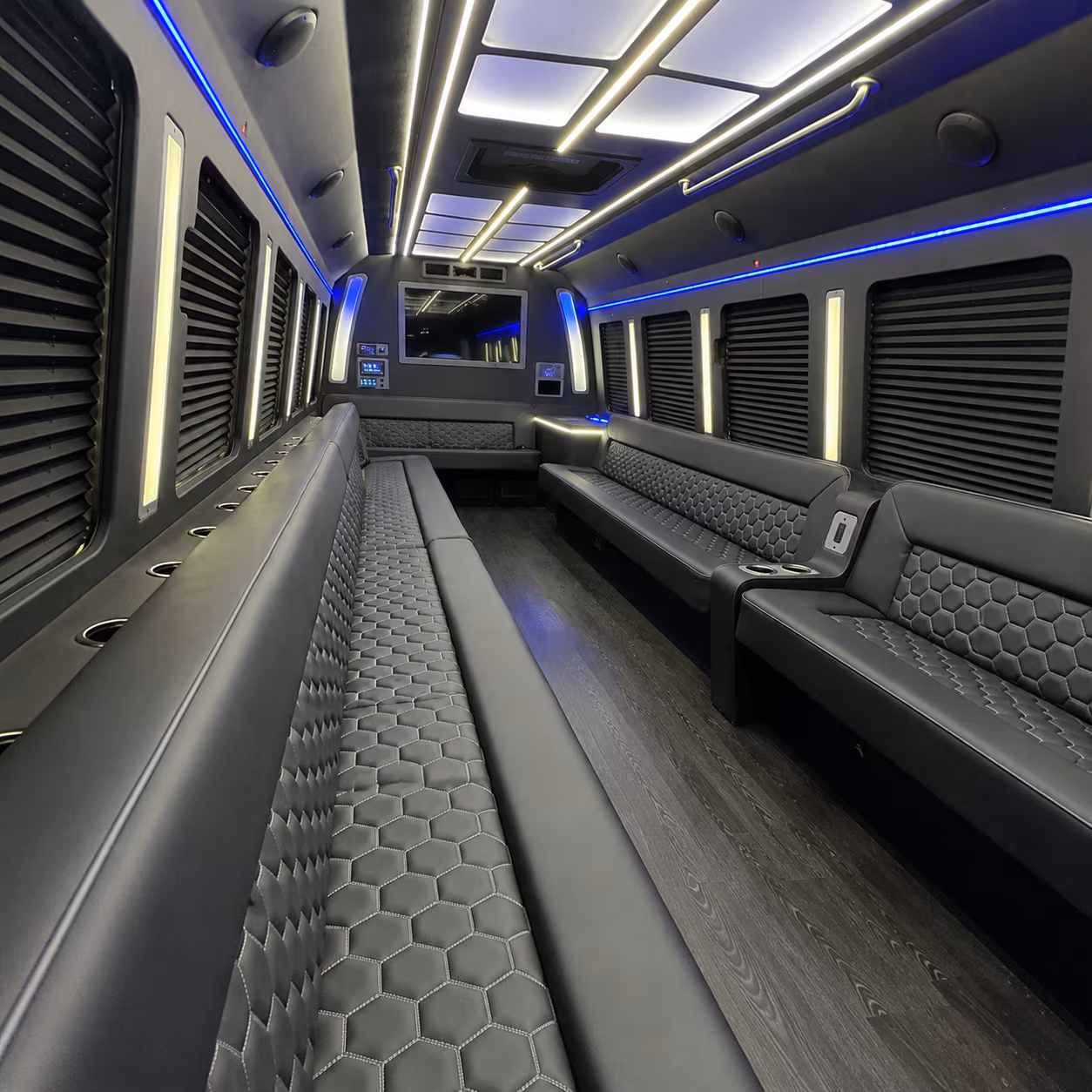 Wichita Prom & Homecoming Transportation party bus exterior