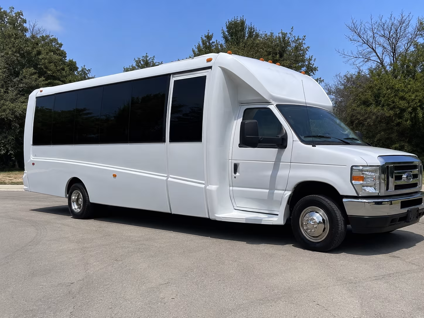 Wichita Prom & Homecoming Transportation party bus exterior