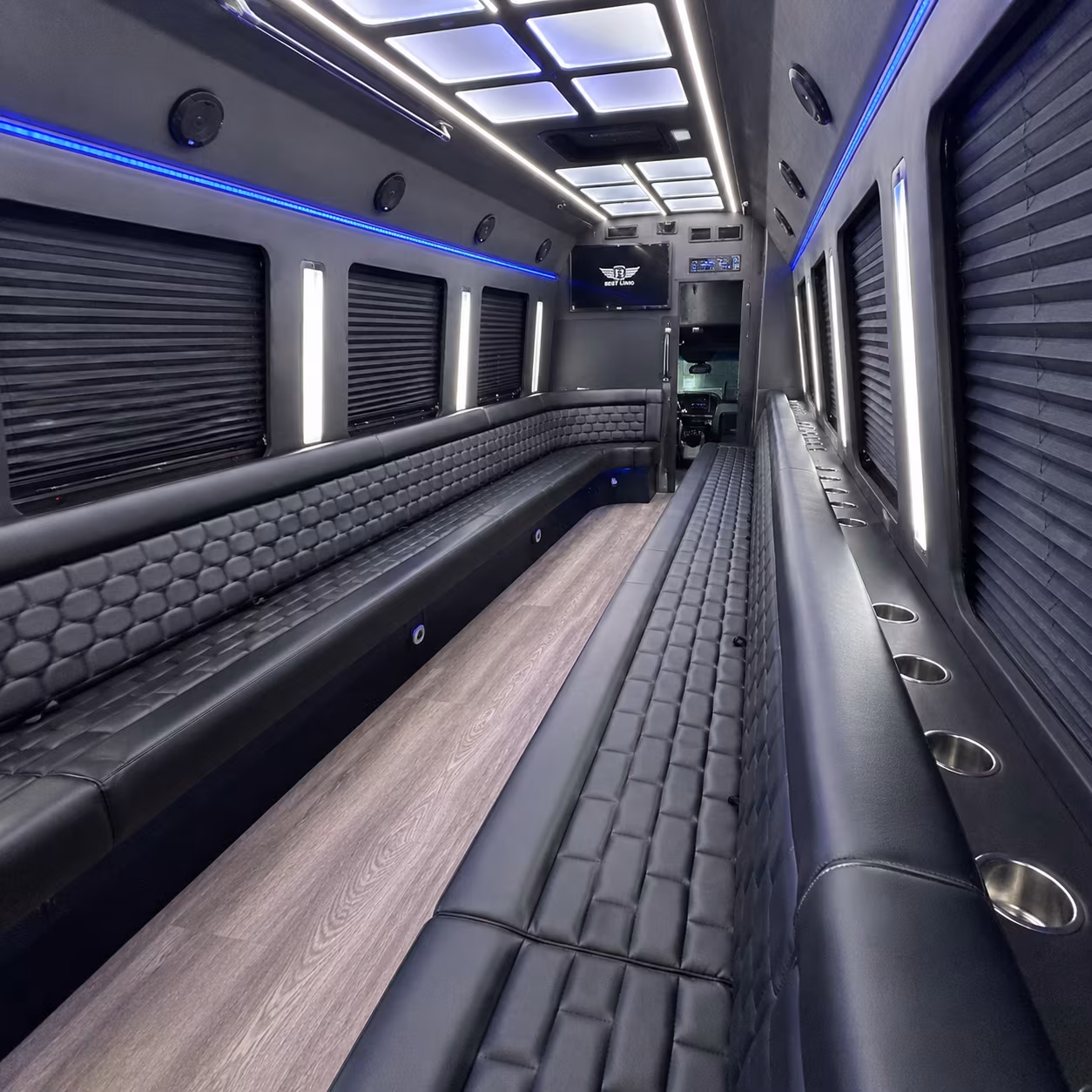 Wichita Prom & Homecoming Transportation onboard seating