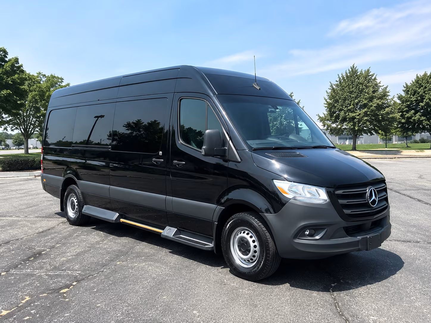 Wichita School Event Transportation party bus exterior