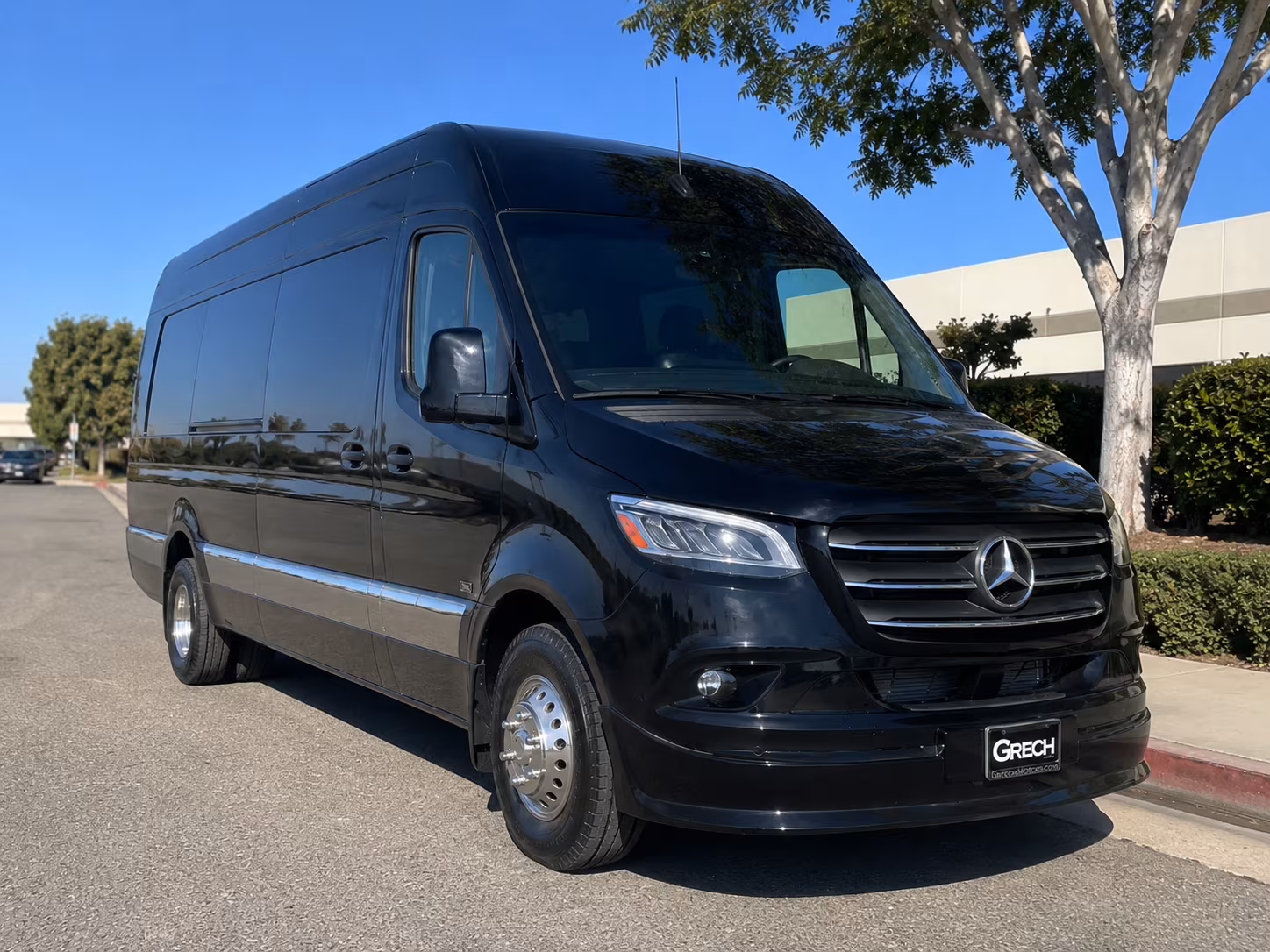 Wichita School Event Transportation party bus exterior