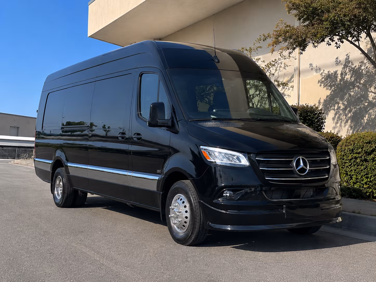 Wichita School Event Transportation party bus exterior